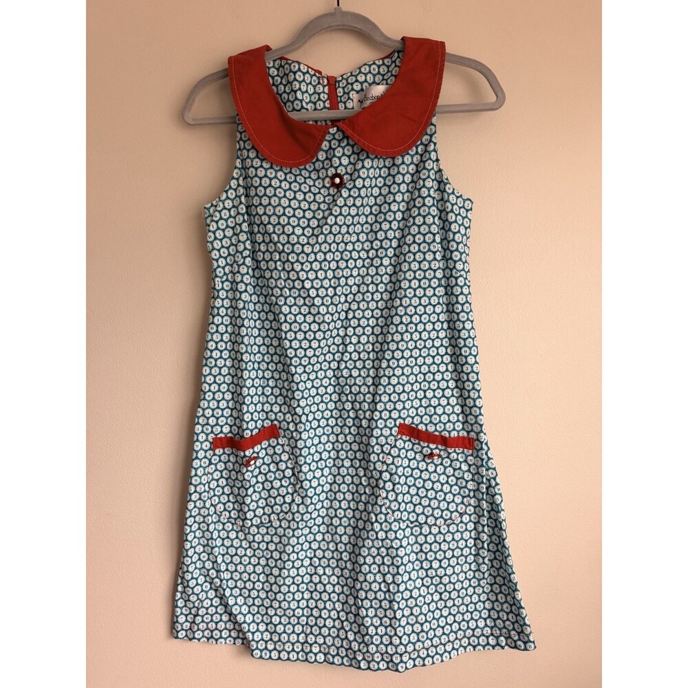 Beebop & Wally New York Ava Dress Women's S Small Retro Pinup Artsy Rockabilly